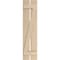 Ekena Millwork Rustic Two Board Spaced Board-n-Batten Sandblasted Faux Wood Shutters w/Z-Board, 11 1/2W x 68H, PR SHUBSZ11X68SDPR - alternate 3